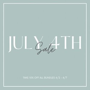July 4th Sale!